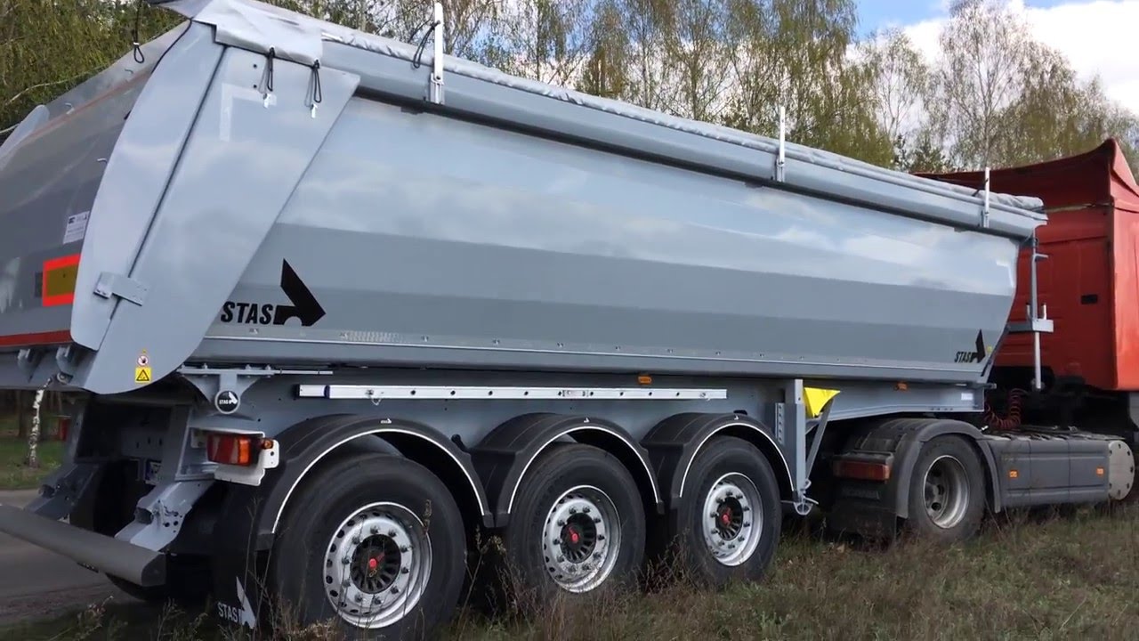 STAS | Naczepa wywrotka 100% aluminiowa 25m3
