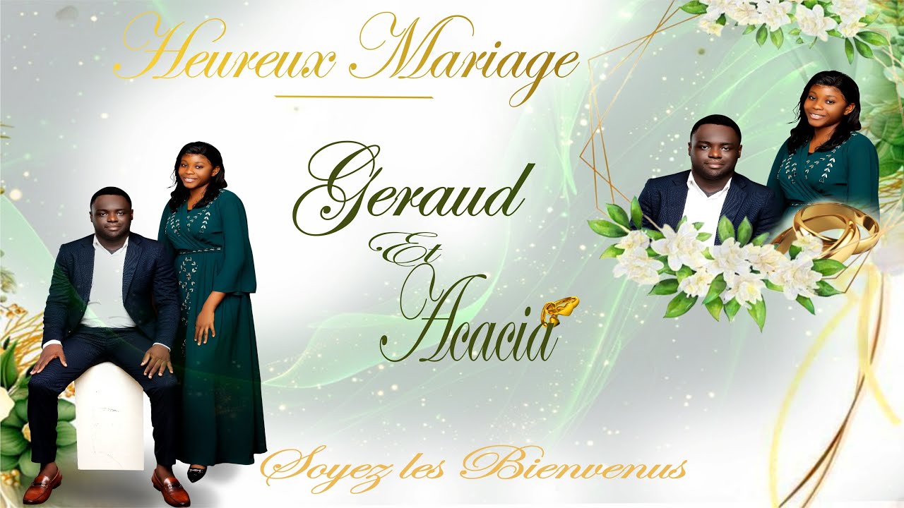 Céremonie de Mariage du frère Géraud et de la soeur Acacia