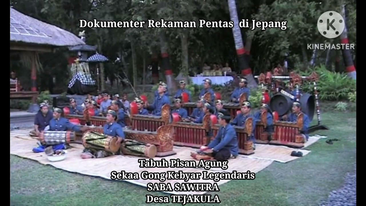 Tabuh Pisan Agung Versi Kebyar Sekaa Gong Saba Sawitra desa Tejakula.
