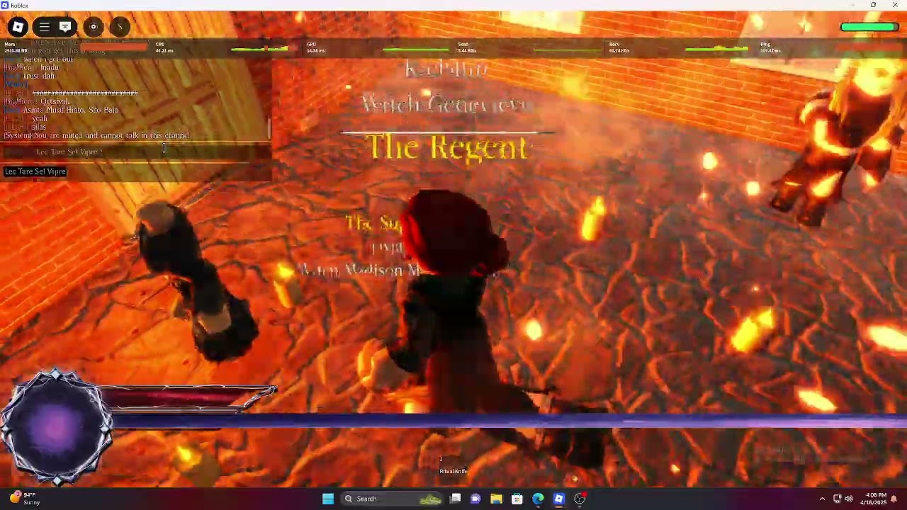 Immortal Regent Genevieve Gameplay (TPOW ROBLOX)