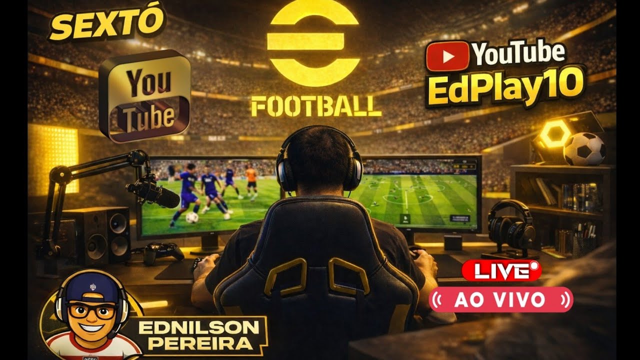 SEXTA-FEIRA NO EFOOTBALL 26 COM @EDYPLA10   🚀🚀🎮🔥