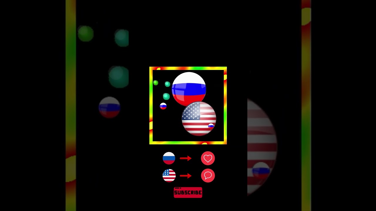 Epic Flag Battle: Who Will Win? 🇷🇺 vs 🇺🇸 #FlagBattle #RussiaVsUSA #EpicVictory #Animation #shorts