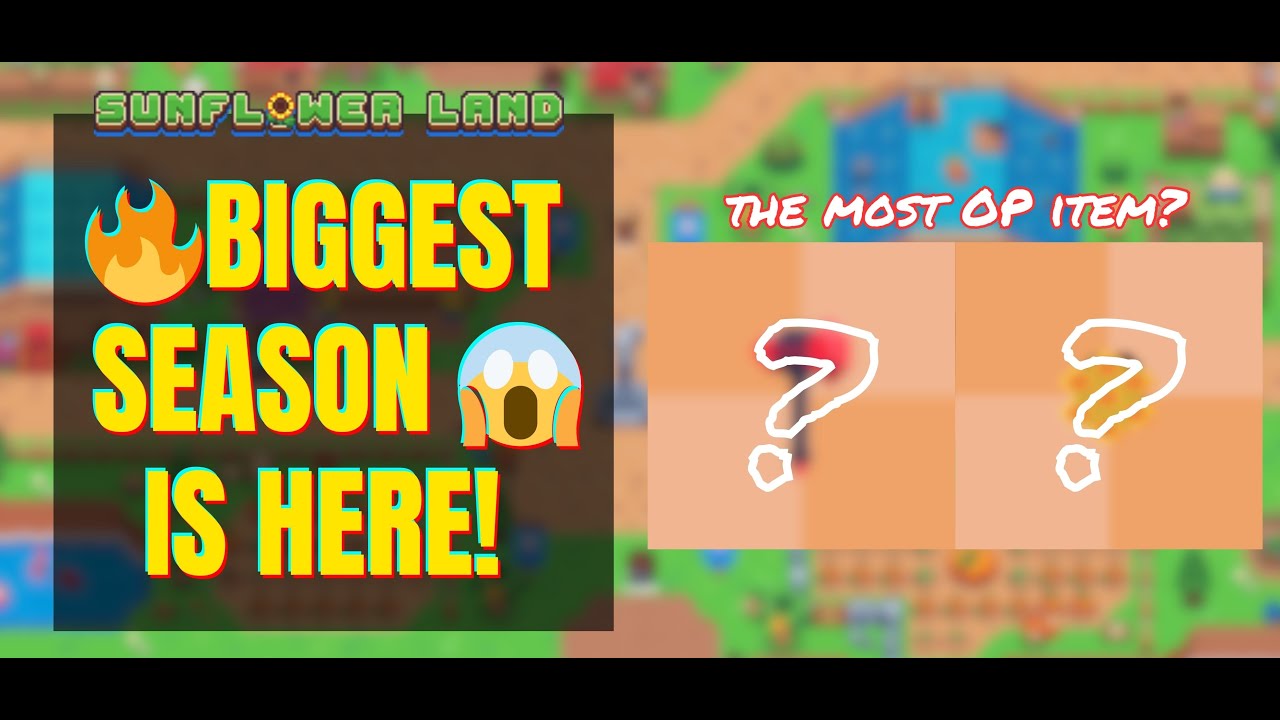 [Full Guide] Spring Blossom Season at Sunflower Land!