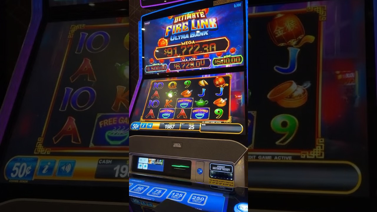 БОНУС на первое вращение в Ultimate Fire Link Ultra Bank с ВЫСОКИМ ЛИМИТОМ ☄️ #слот #казино #азар...