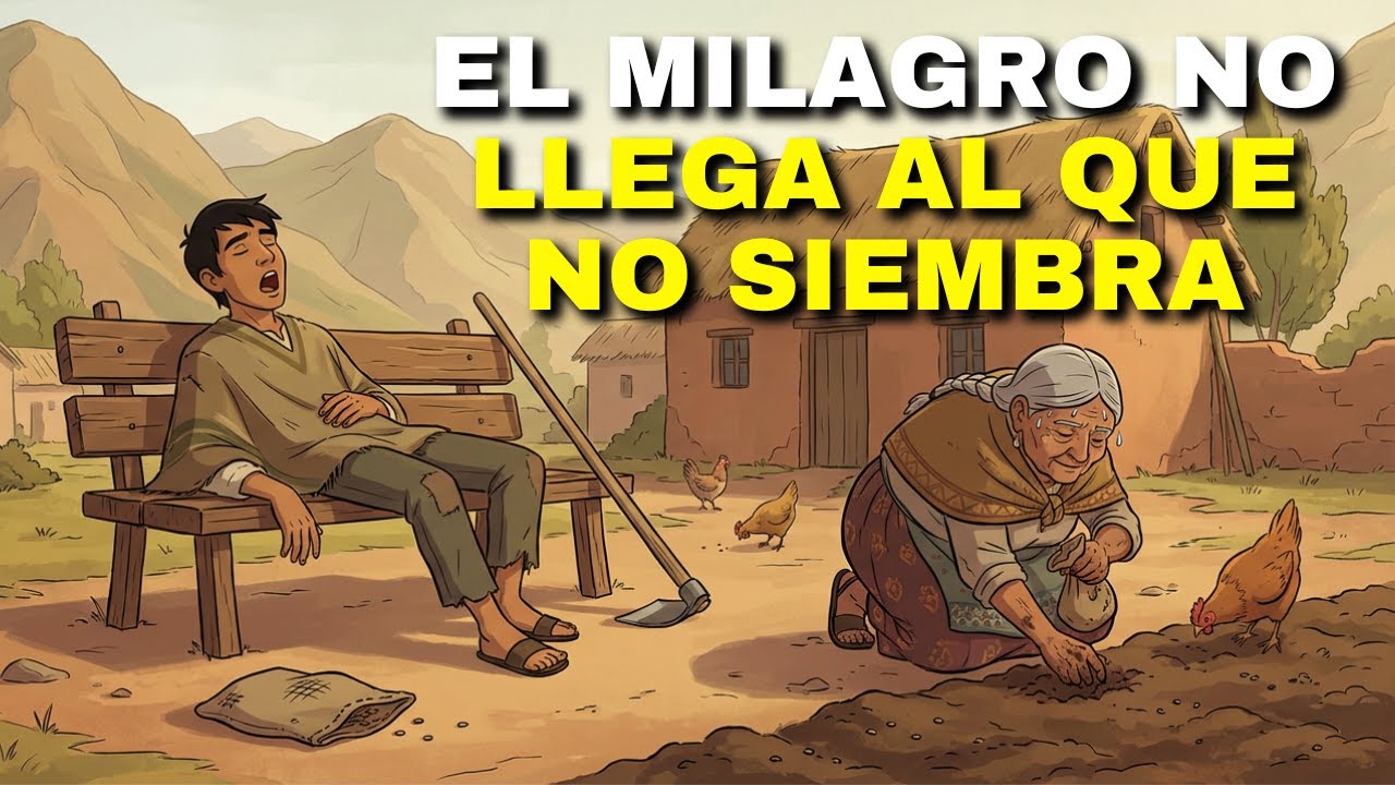 Esta HISTORIA te ENSEÑA que DIOS bendice las MANOS que se ENSUCIAN, no las que ESPERAN. 🙏