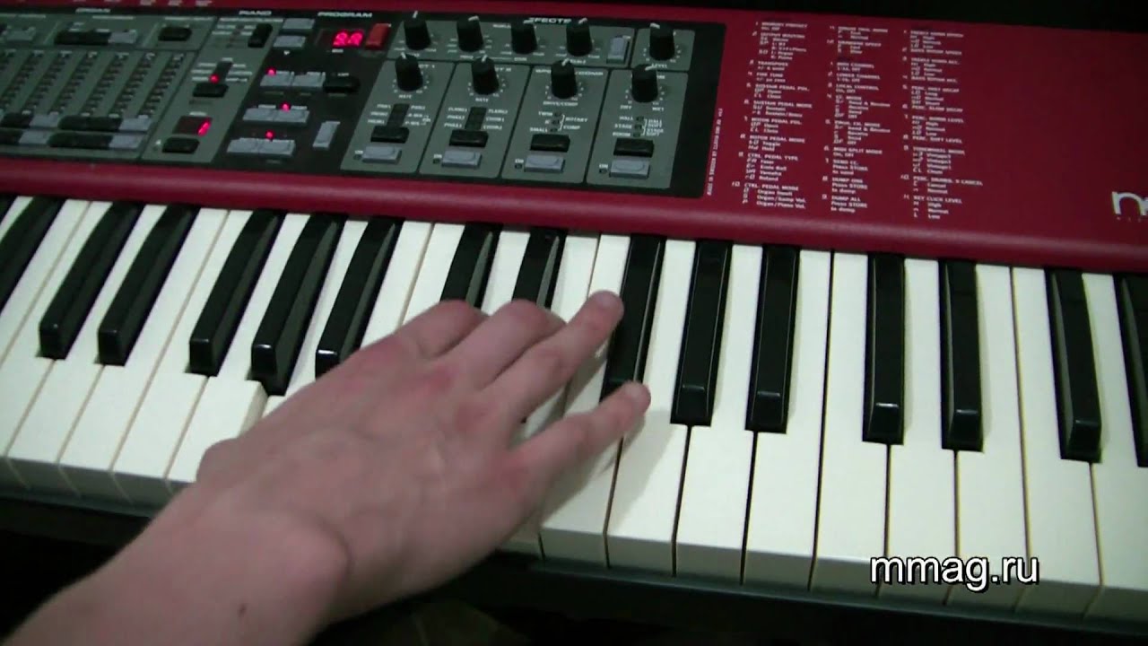 mmag.ru: Clavia Nord Electro 3 video review