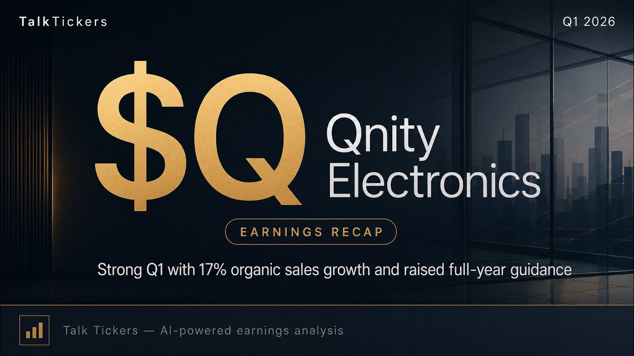 Qnity Electronics Q1 2026 Earnings: AI & Advanced Tech Drive Growth