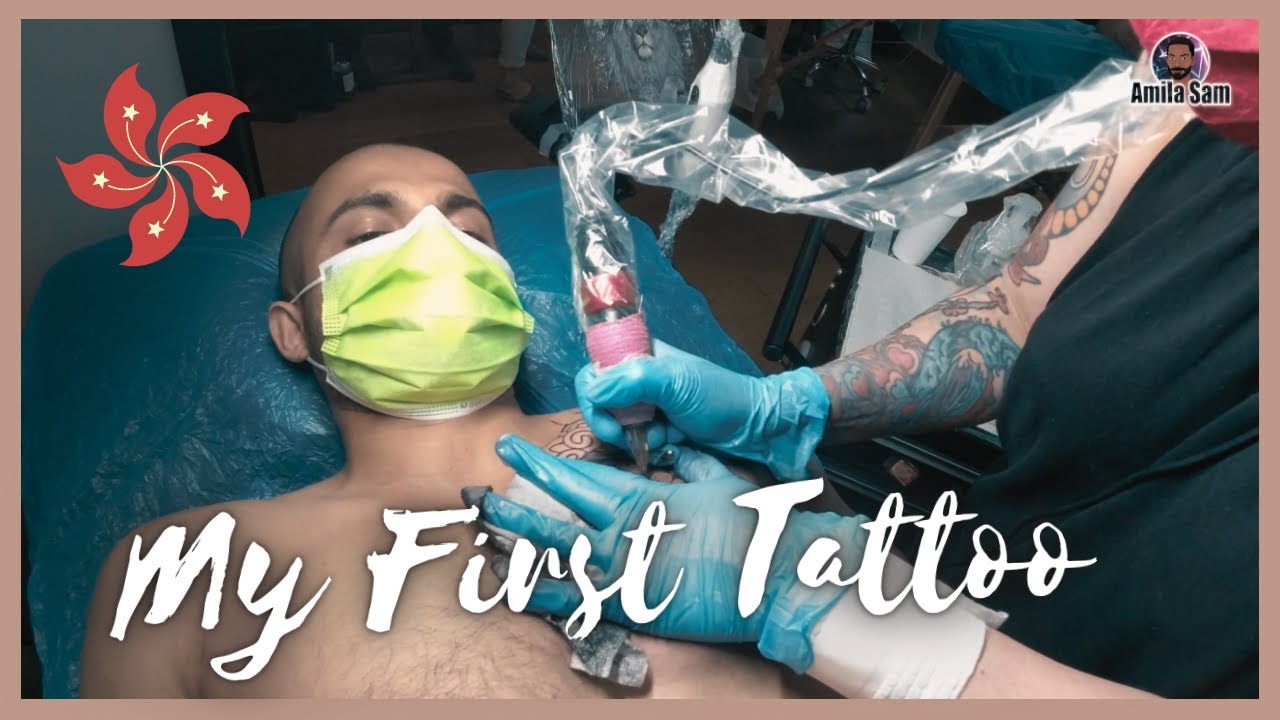 Getting my first tattoo in Hong Kong! Found the best tattoo artist 😍 Tattoo vlog 🇭🇰| 香港紋身初體驗 效果超好😍