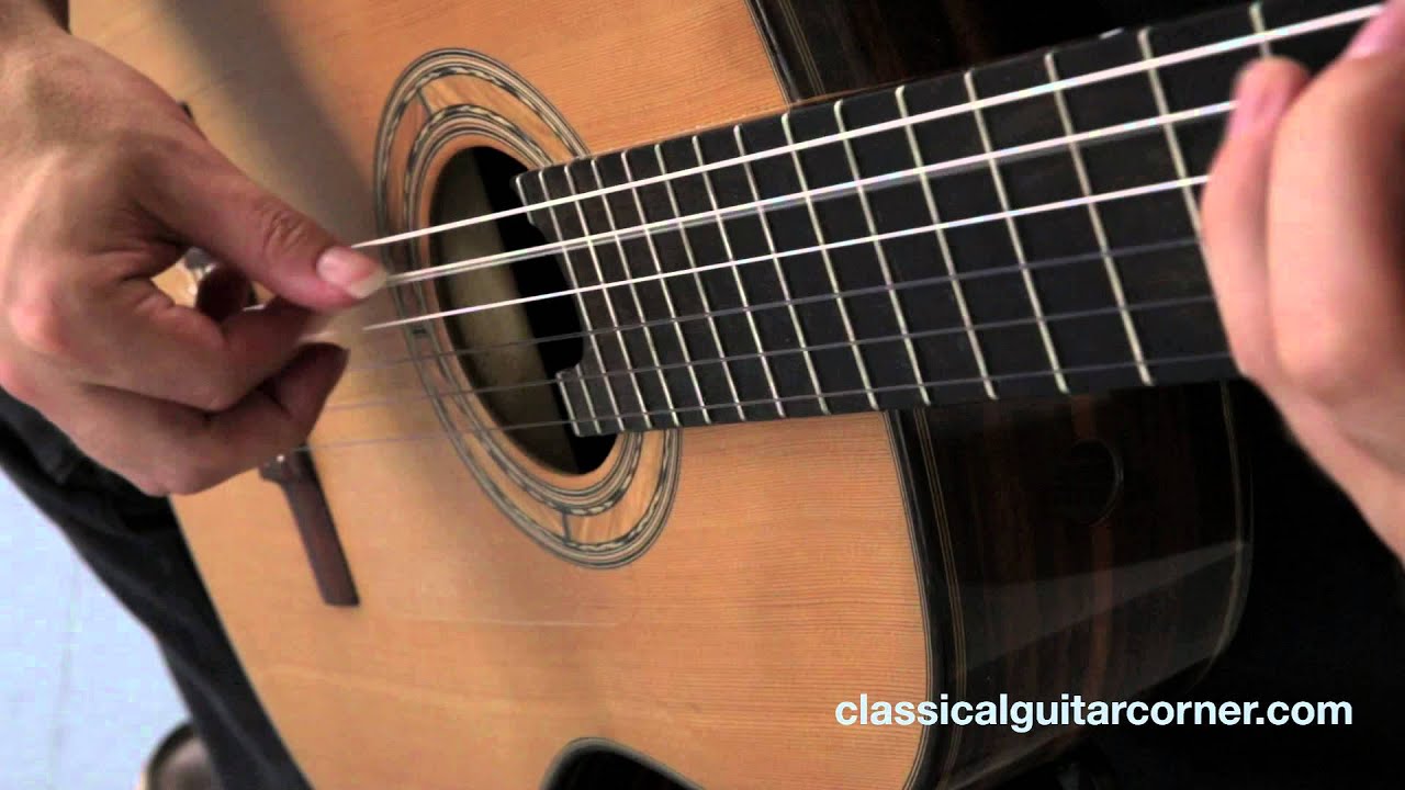 pi scales for the classical guitar