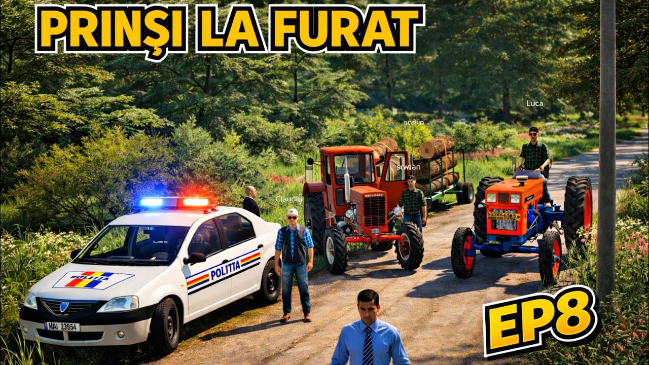 Babadag Roleplay Multiplayer///NEPOȚII LA FURAT DE LEMNE///Ep8///Farming Simulator 19