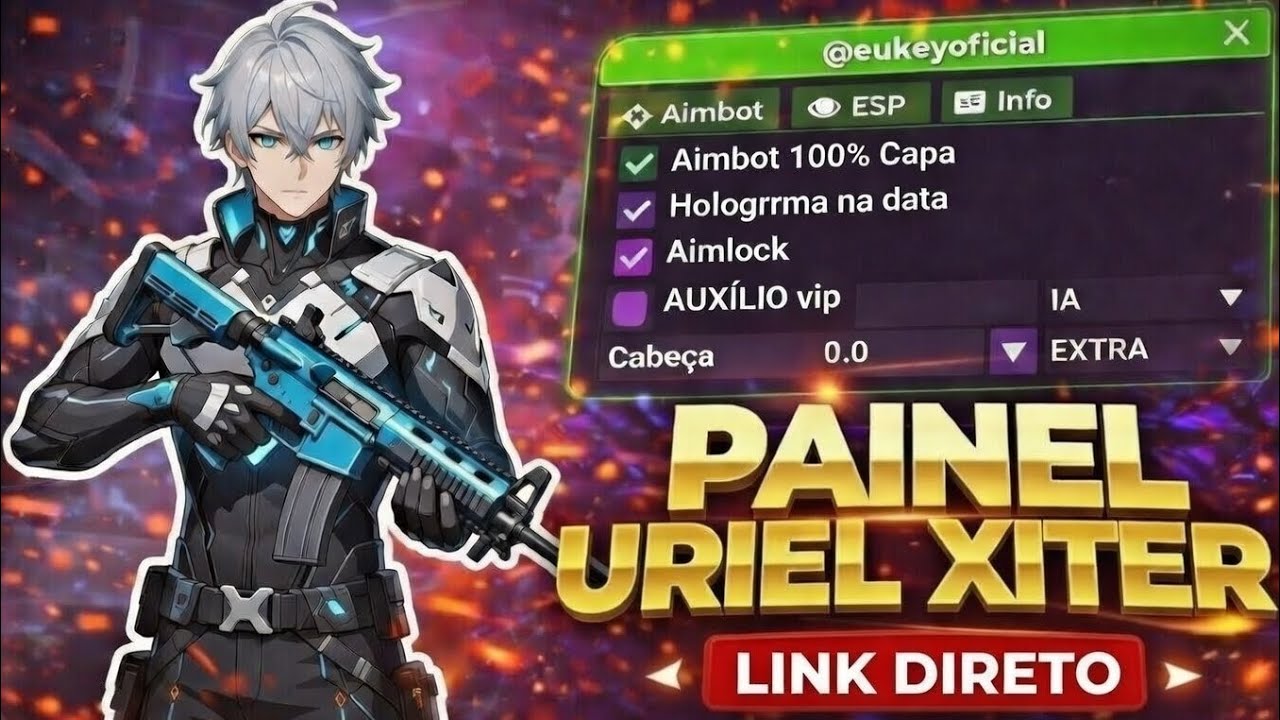 HS PESCO&Ccedil;O NA PASTA DATA+HOLOGRAMA FREE FIRE 2026📂 XIT AUX&Iacute;LIO+PAINEL URIEL XITER ANDROID/IOS 