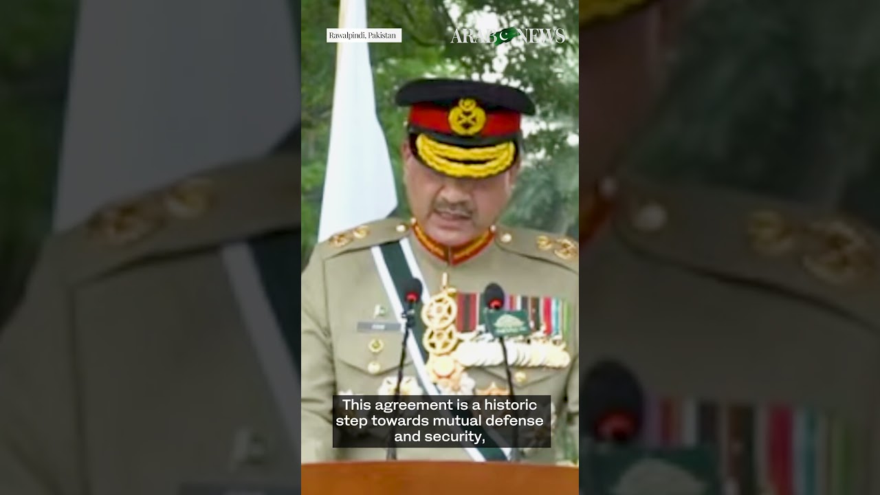 Pakistan military chief calls Saudi defence pact a &ldquo;great milestone&rdquo; in Islamabad&rsquo;s diplomacy