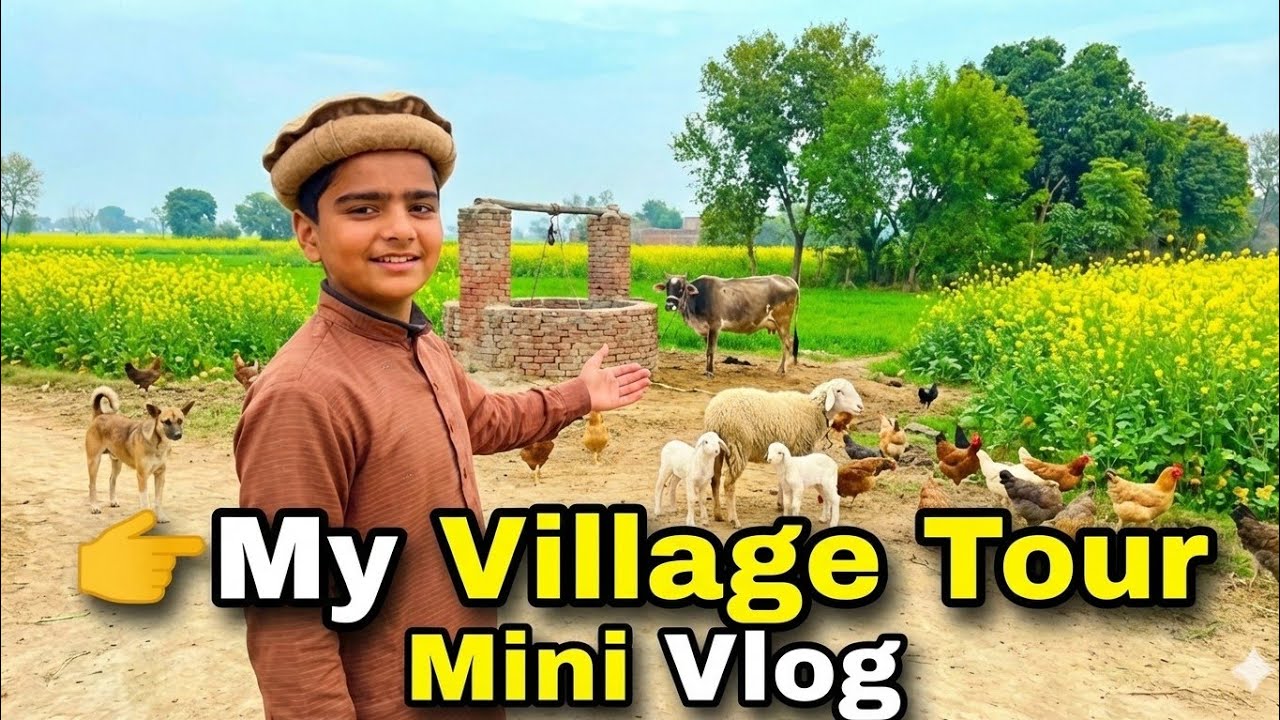 👉 Humaray Gho Ki Khubsurti 🌿 | Village Life Pakistan