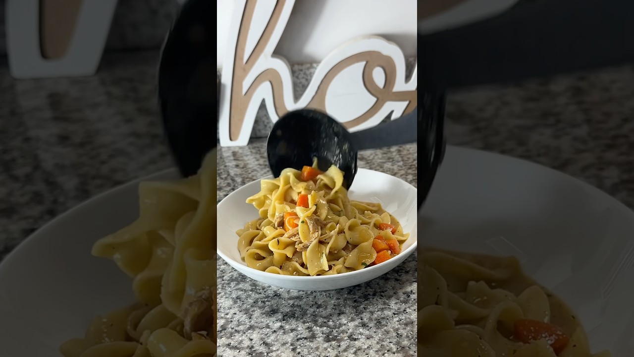 if you&rsquo;re feeling under the weather, try this recipe out! #chickennoodlessoup #madefromscratch ￼