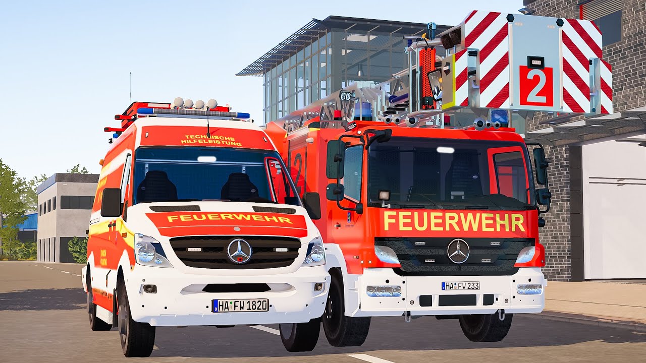 Emergency Call 112 – Hagen Fire Brigade & Ambulance Responding | Firefighting 4K Ultra