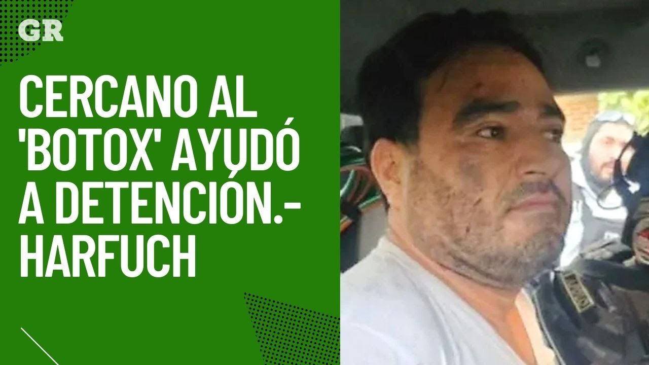Cercano al 'Botox' ayudó a su detención.- Harfuch