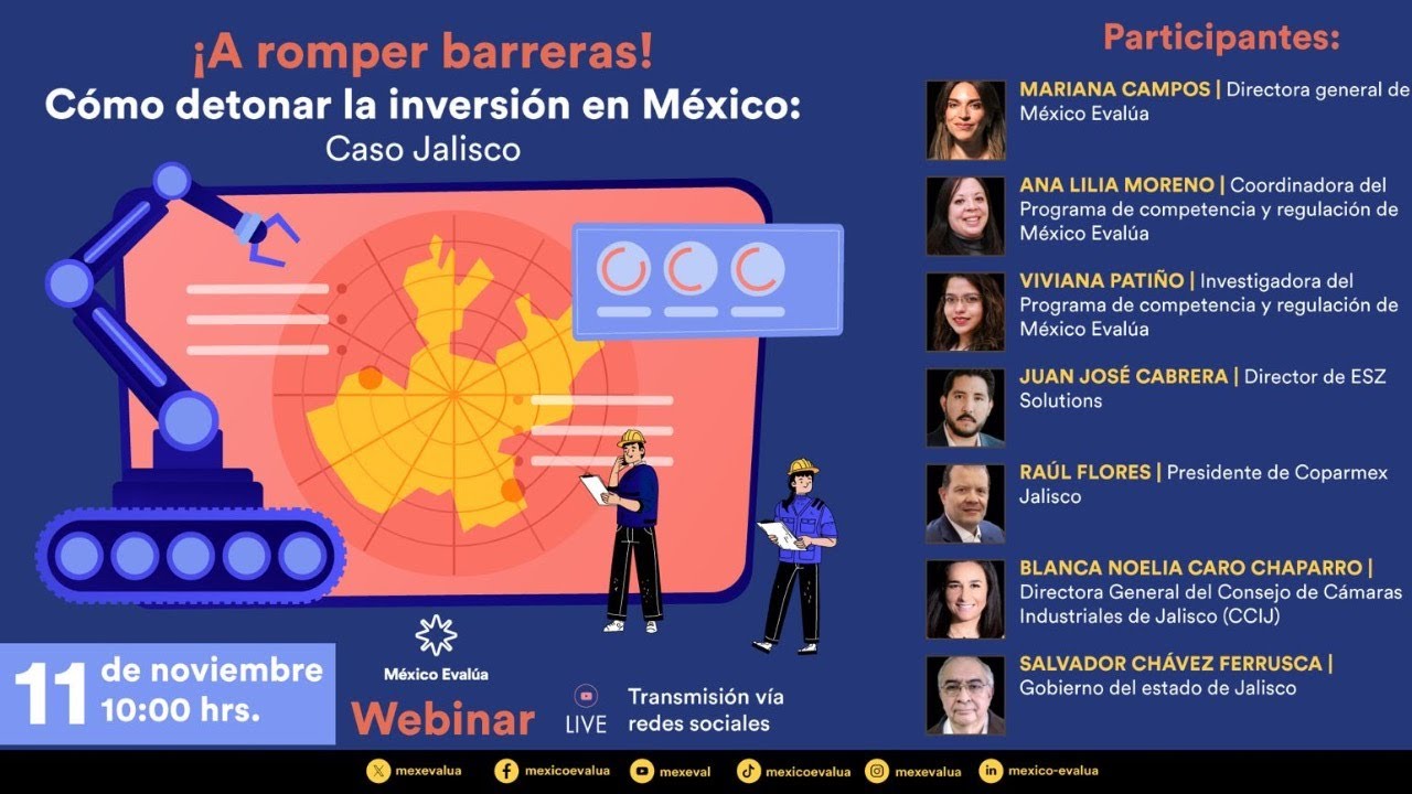 ¡A romper barreras! Cómo detonar la inversión en México. Caso Jalisco