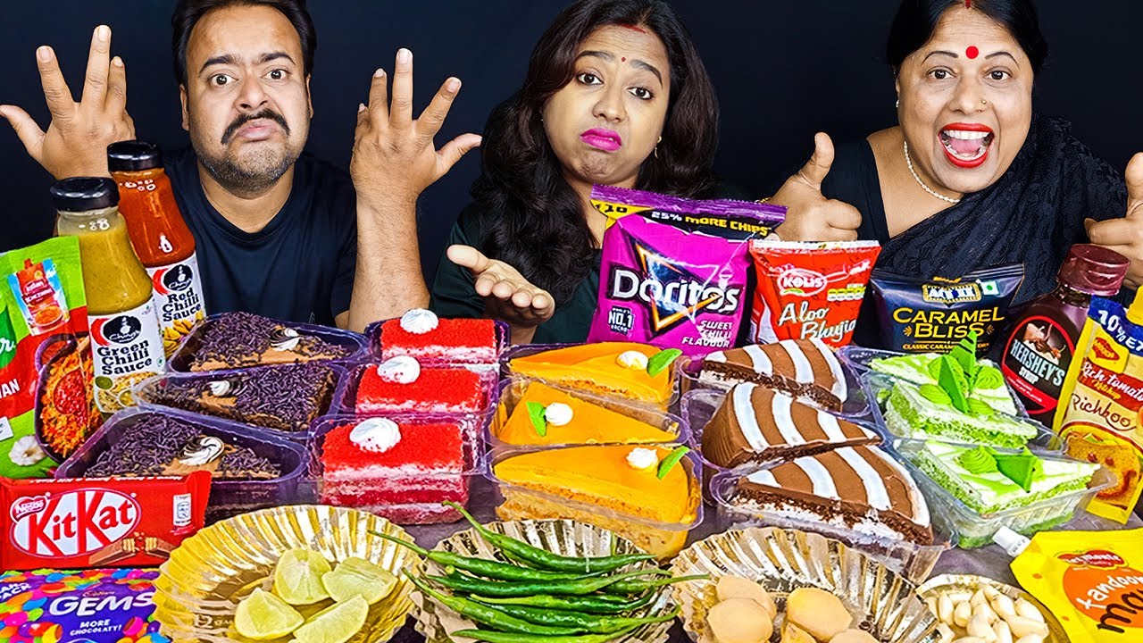 EPIC PASTRY CHALLENGE | CAKE CHALLENGE | CHOCOLATE CHALLENGE | Indian Eating Show