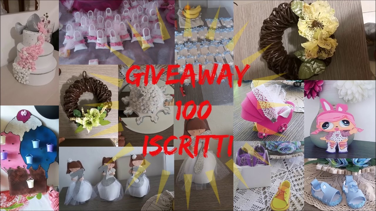 Giveaway per i 100 iscritti!