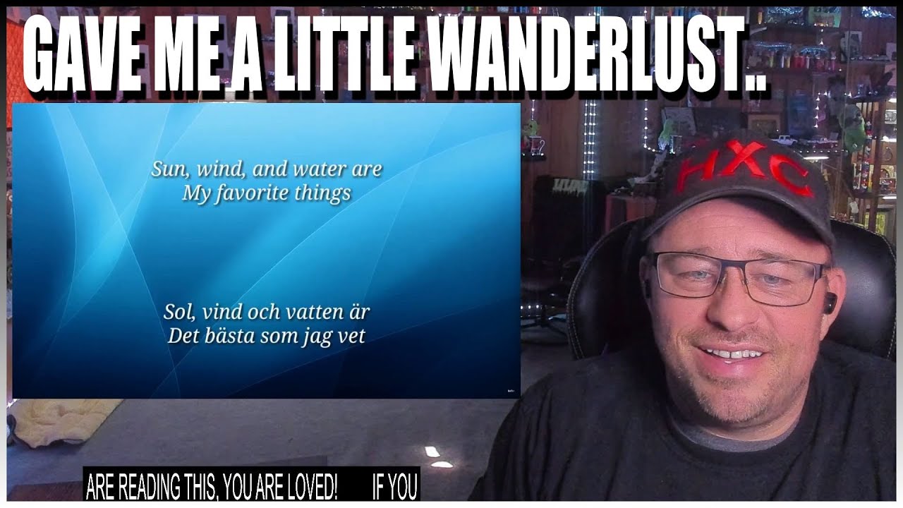 Ted Gärdestad - Sun, wind and water (lyrics) REACTION!