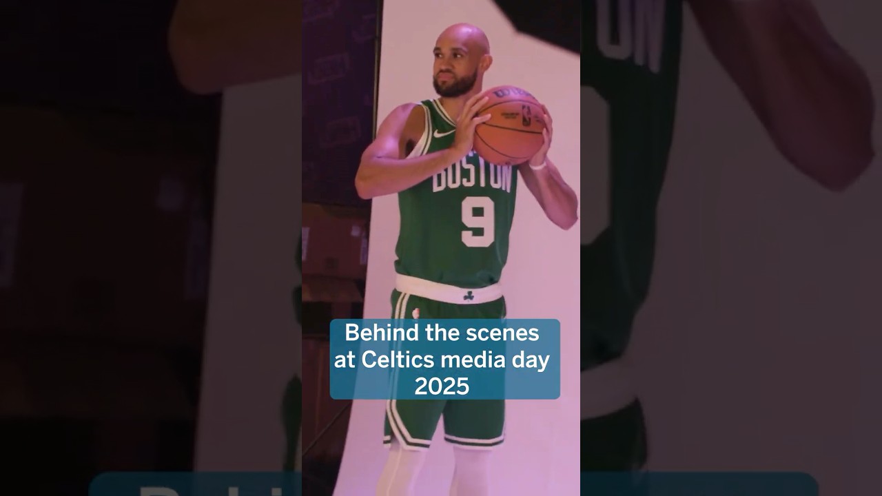 Behind the scenes at Celtics Media Day 2025