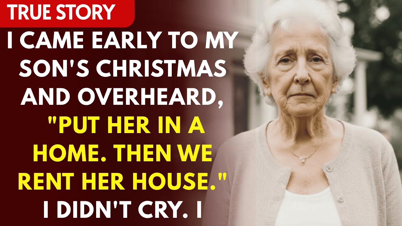 I came early to my son's Christmas and overheard, 