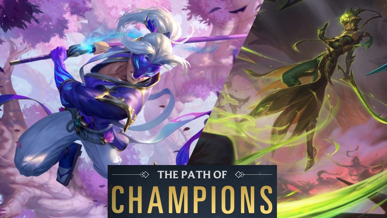 [Legends of Runeterra | Path of Champions] 3 Star Spirit Blossom Master Yi vs 4.5 Star Master Yi