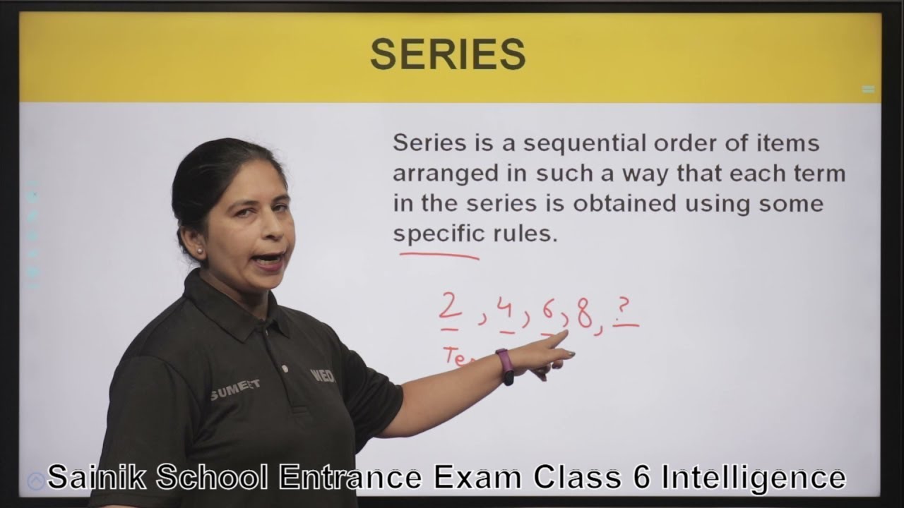 Intelligence Test part 1 | Sainik School Entrance Exam Class 6 Intelligence