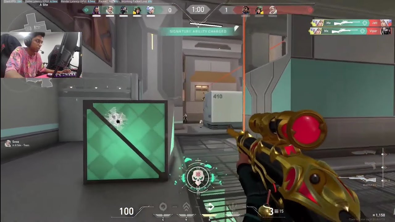 When SkRossi Instalock's Jett in Radiant Ranked...