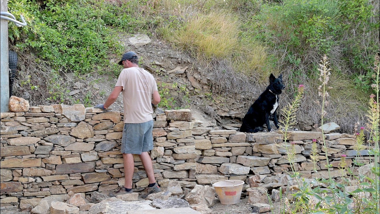 #126 My dog and I Built This | Renovating an Abandoned Stone House in Italy