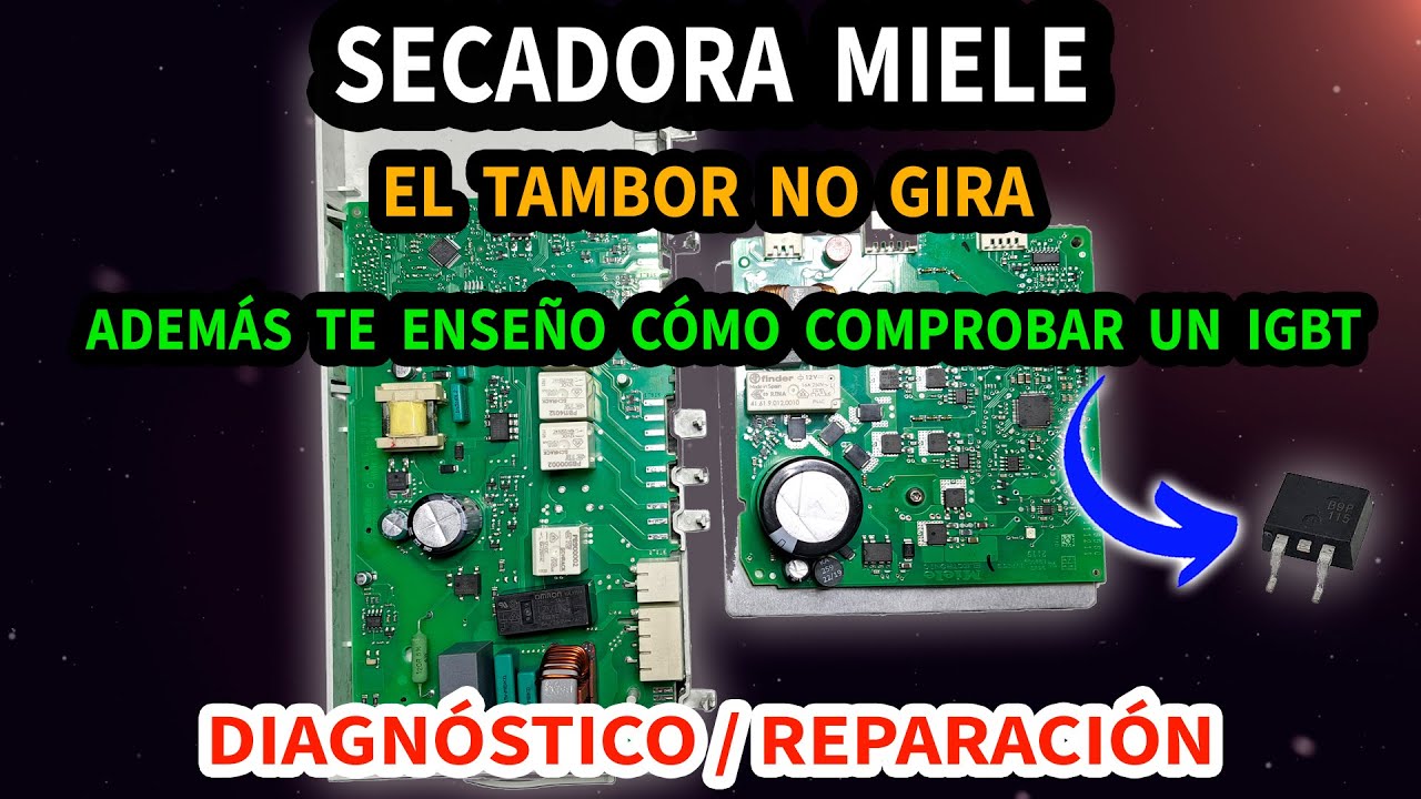 Secadora MIELE | Diagnóstico y reparación