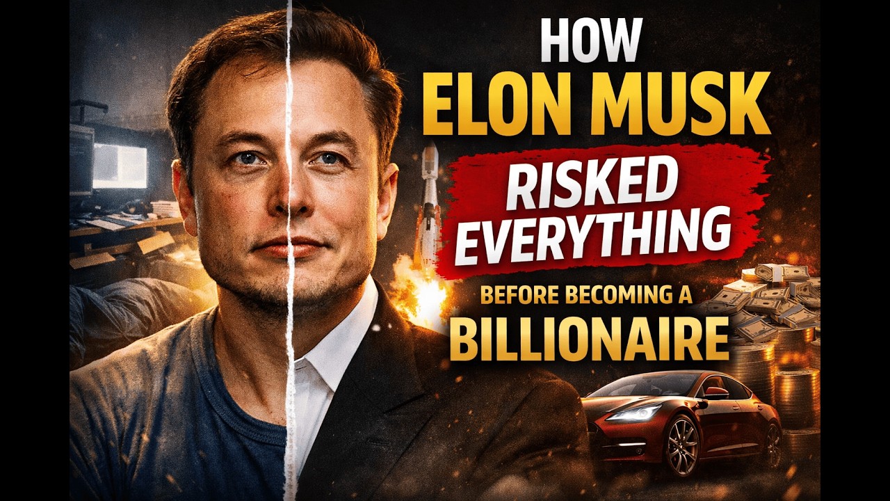 &ldquo;How Elon Musk Risked Everything Before Becoming a Billionaire&rdquo; #elonmusk #billionaire #rich #trend
