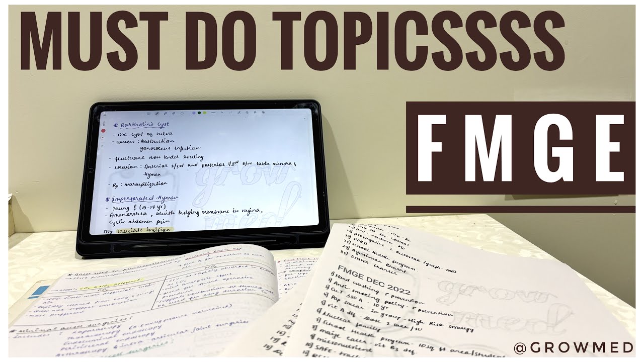 Must know topics- PHYSIOLOGY | FMGE DEC 2025