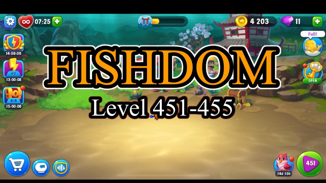 FISHDOM RPD - Level 451-455