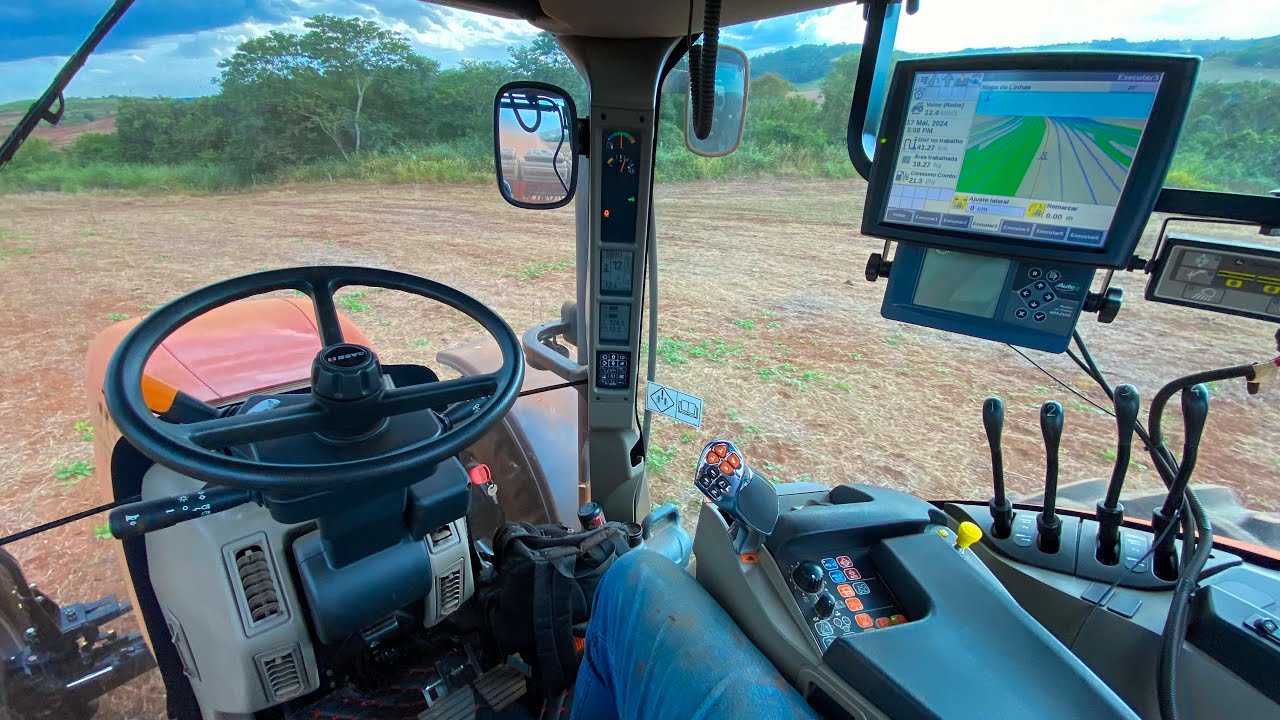 COMO PLANTAR NO PILOTO AUTOMÁTICO TRATOR CASE