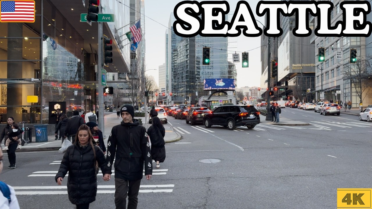🏙️ Why I Love Walking in Seattle at Evening Downtown to Fairview Ave POV 4K 60fps 🇺🇸 @Chyfum