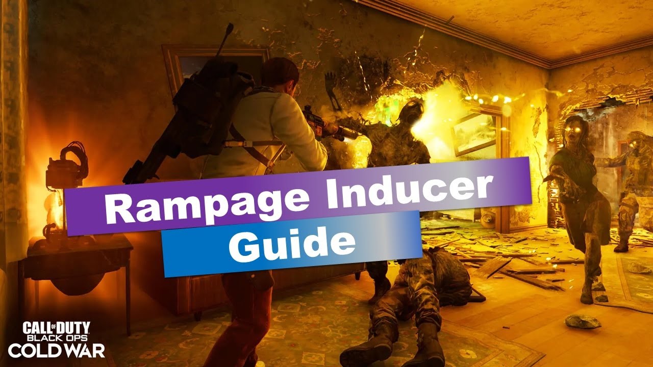 What is the Rampage Inducer & Where to find it! COD Cold War Zombies Season 5