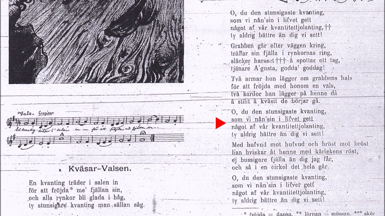 Kväsar-Valsen (original 1898)
