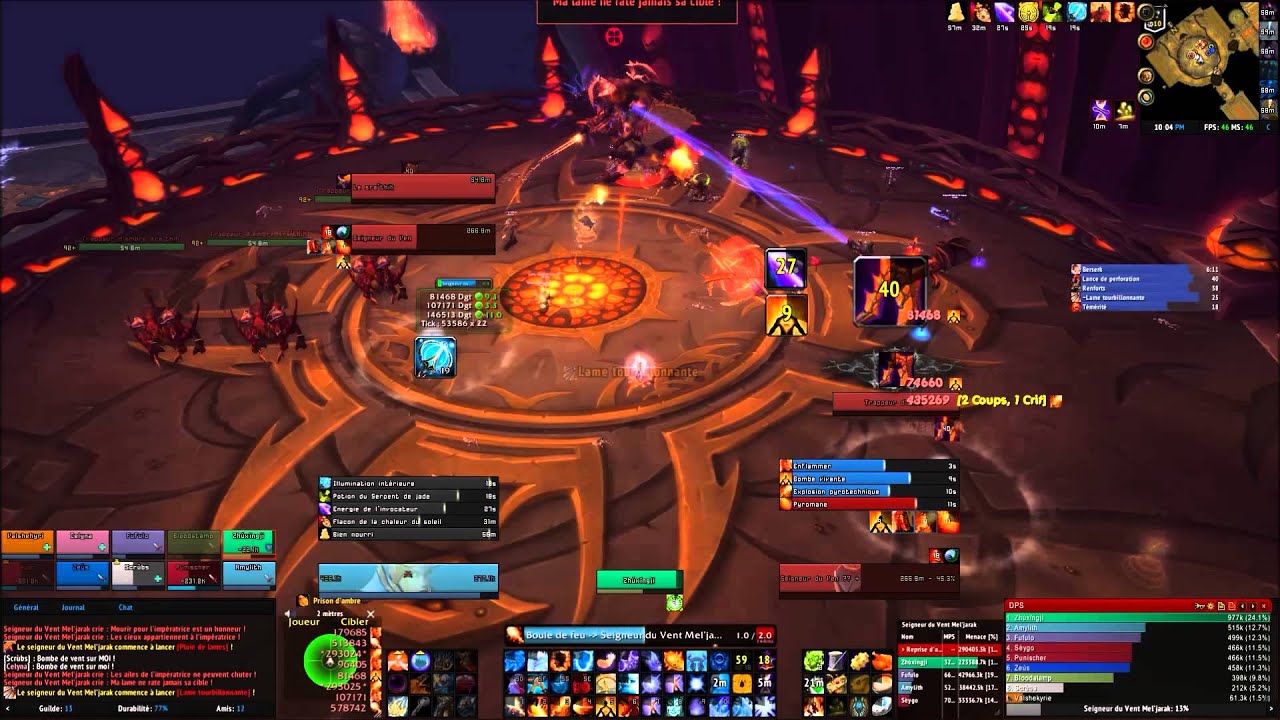 Wind Lord Mel'jarak Heroic 10-man by Æxøde Fire Mage Pov