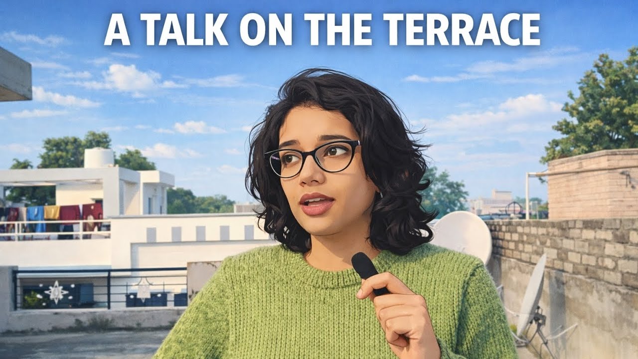 Let's talk on the terrace...! 