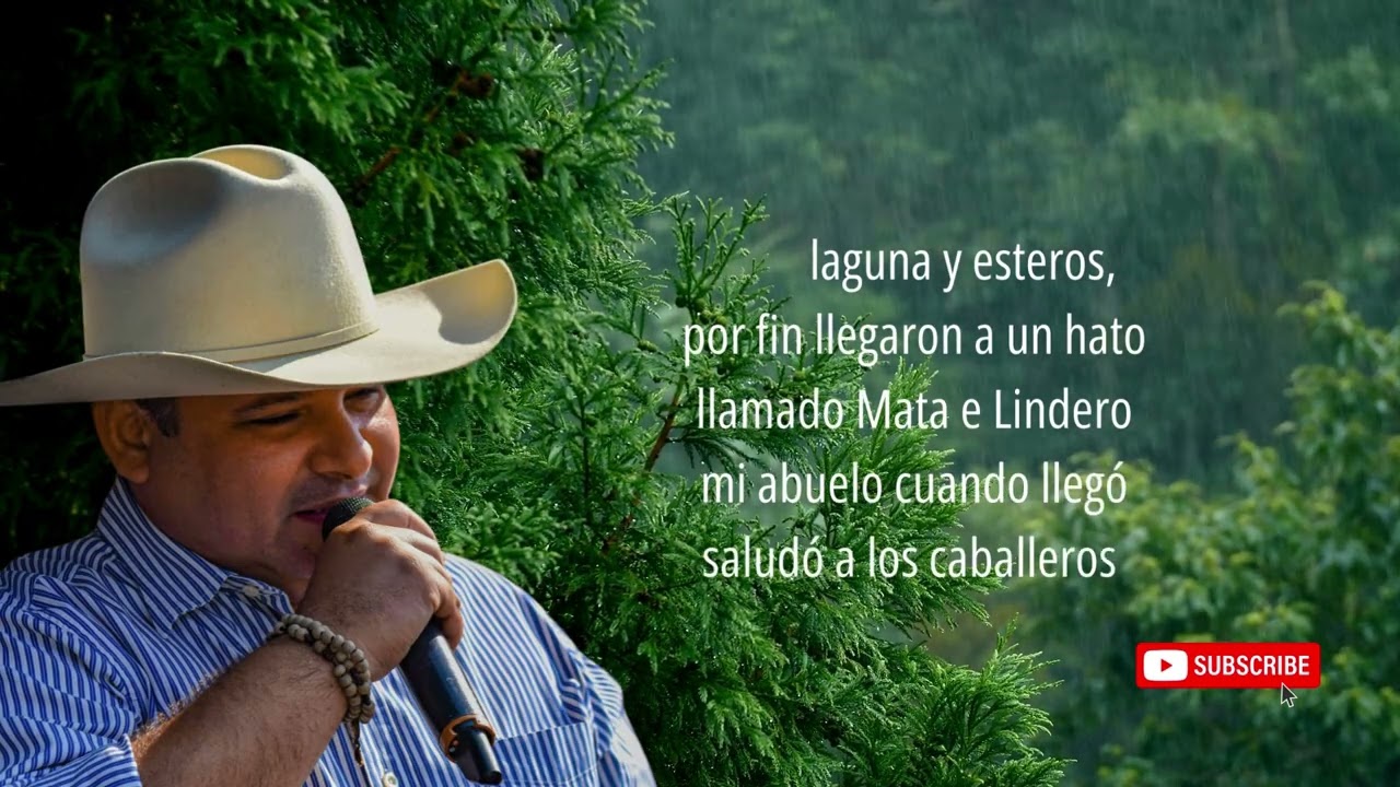 Manolo Guerrero - Las Hazañas De Mi Abuelo (Video Lyric) 🎤🔥