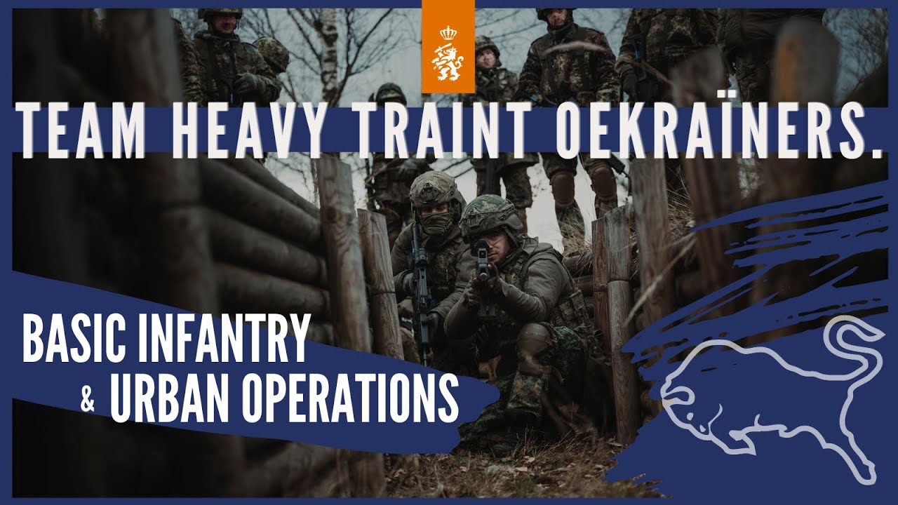 🇺🇦 #2 EUMAM || BASIC INFANTRY & URBAN OPERATIONS. Militairen uit Havelte trainen Oekraïners