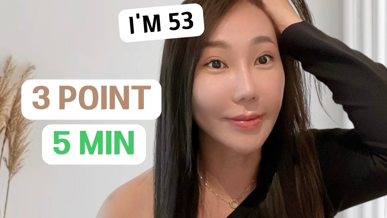 5 Minute 3 Point Face Lifting Massage l Smile lines Jowls Eyelids lNo Talk Practice Version attached