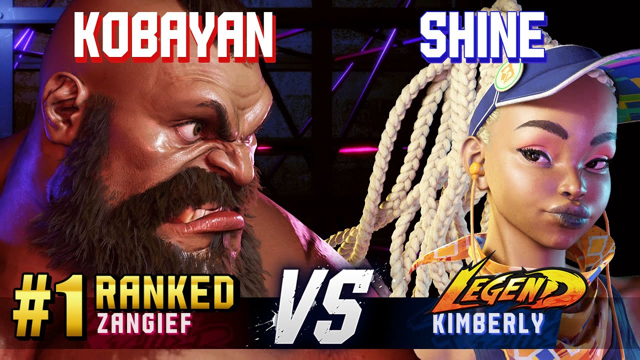 SF6 ▰ KOBAYAN (#1 Ranked Zangief) vs SHINE (Kimberly) ▰ High Level Gameplay