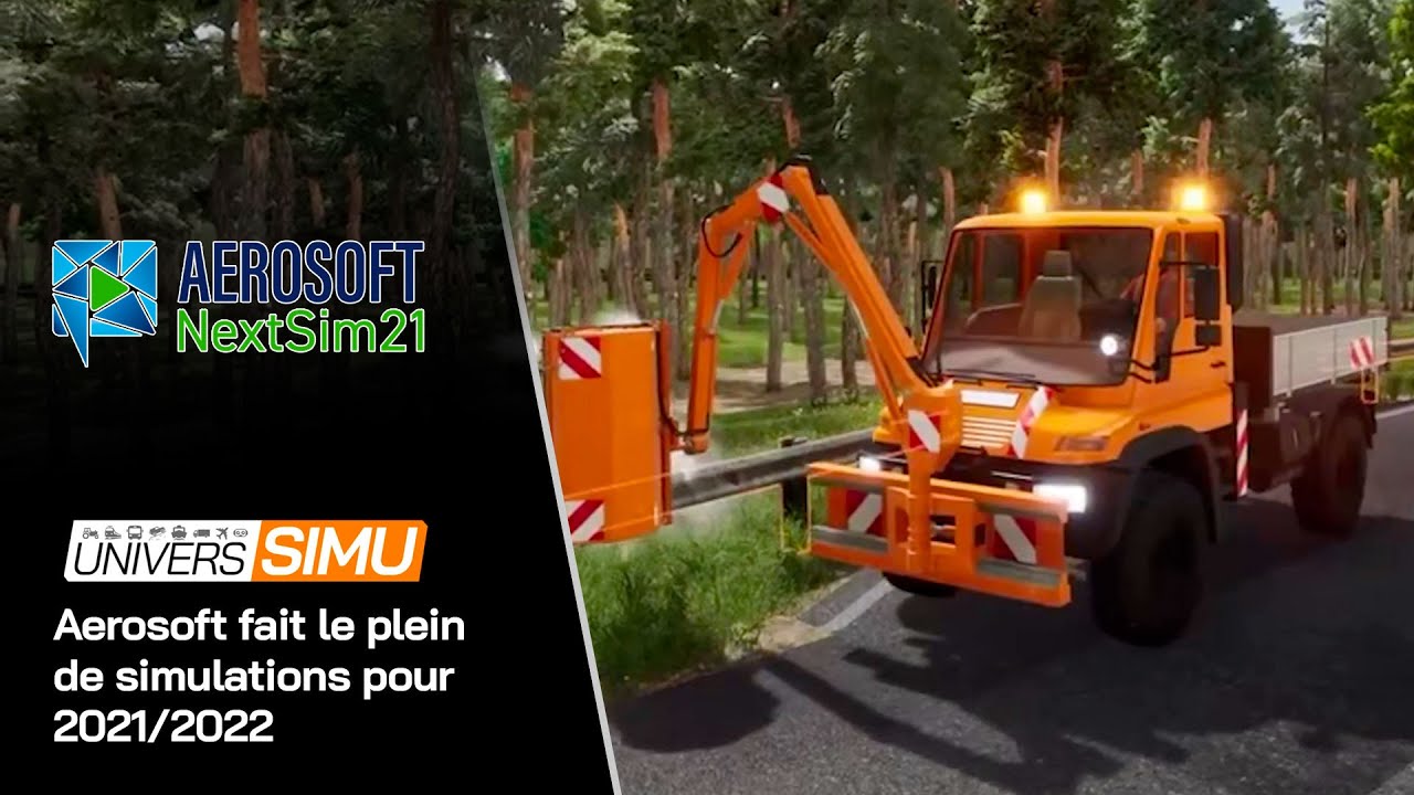 NextSim 21 : Aerosoft fait le plein de simulations pour 2021/2022