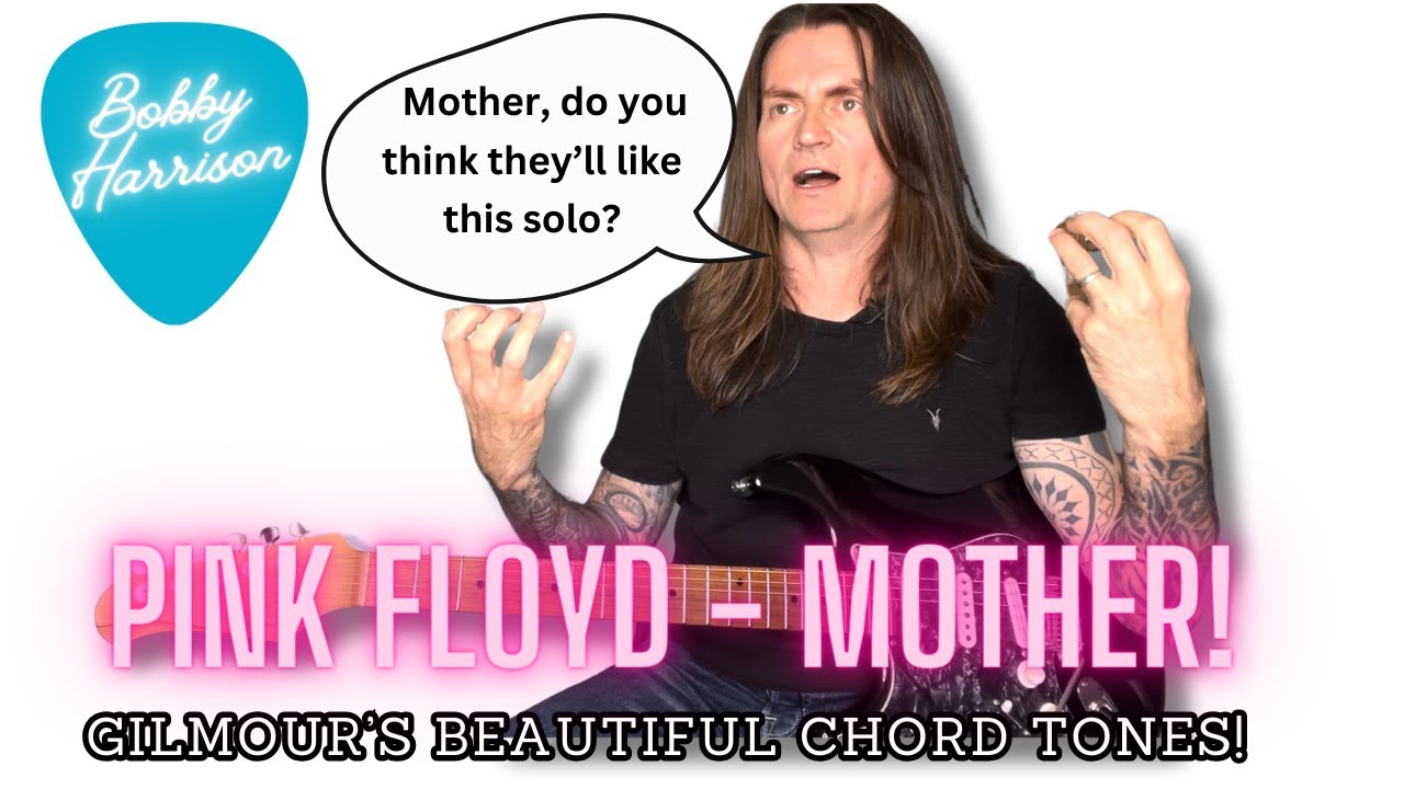 PINK FLOYD ‘MOTHER’ - Guitar Solo Lesson!