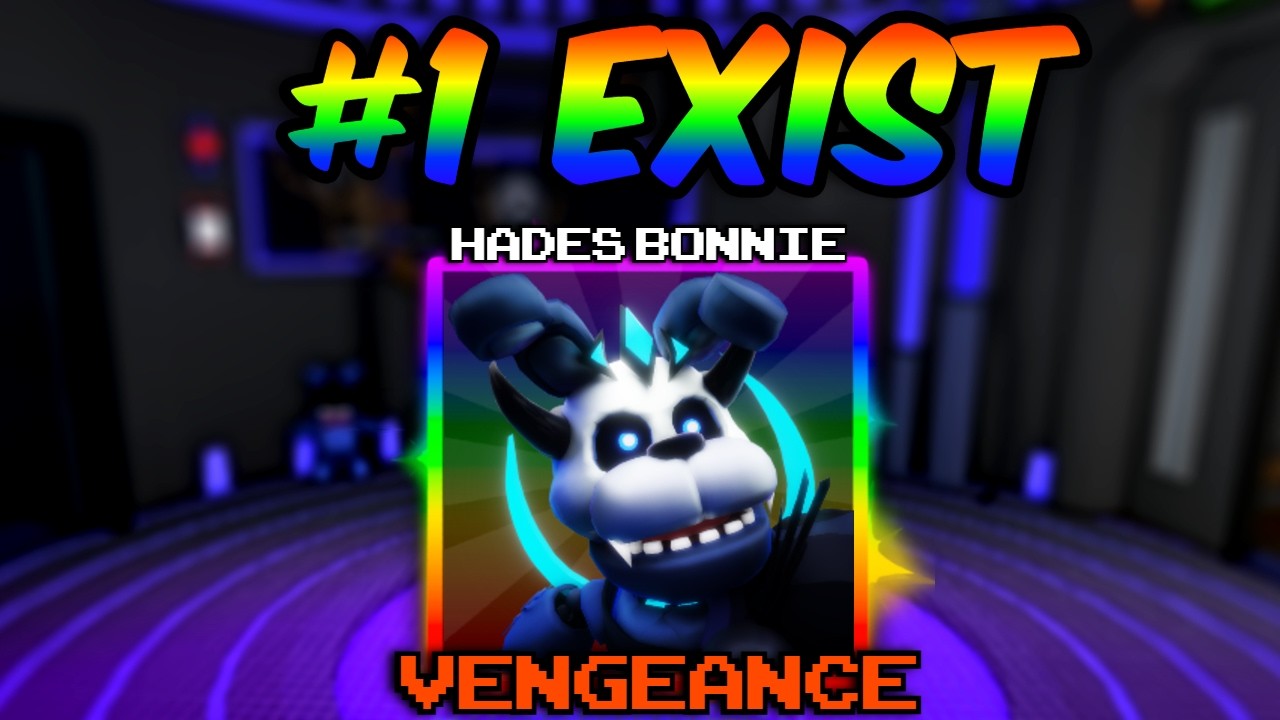I GOT 1/1 SHINY CLAN UNIT HADES BONNIE.. (Five Nights TD 2) 