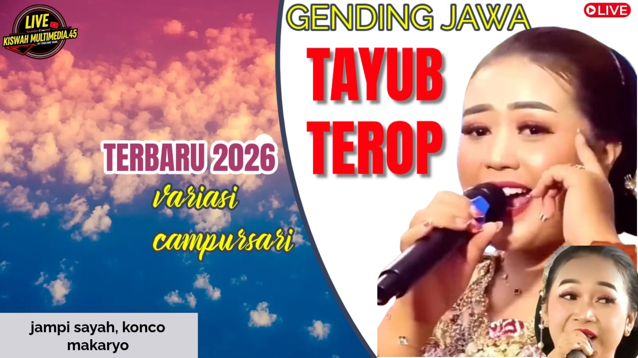🔴LIVE  GENDING JAWI TAYUB TEROP , TERBARU 2026,FULL VARIASI KOPLO CAMPURSARI