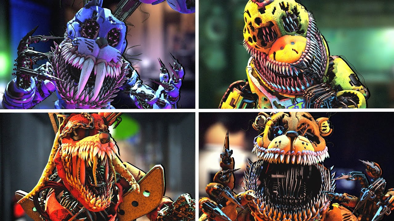 [SFM FNaF] Corrupted Jumpscares (GONE WRONG!)