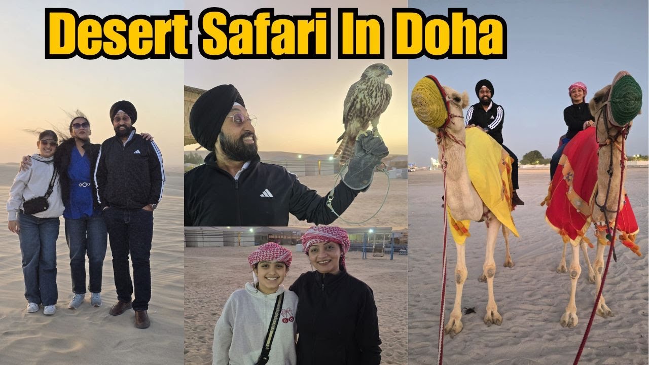 😱ADVENTURE TURNED SCARY IN DOHA, QATAR | DESERT SAFARI IN DOHA, QATAR